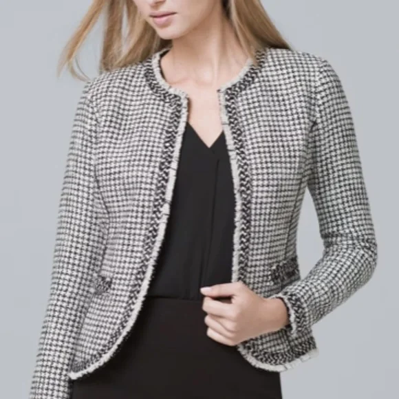 Whbm hot sale tweed jacket